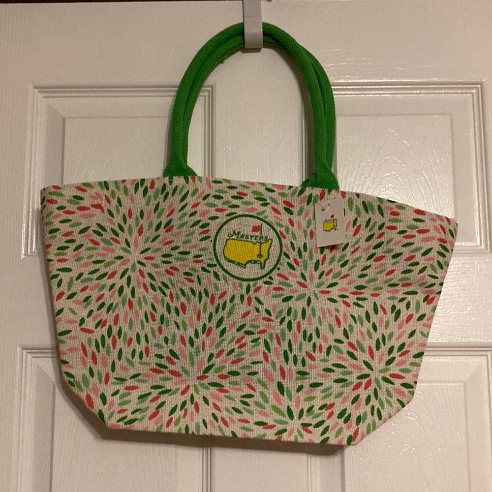 Masters Burlap Bag NWT